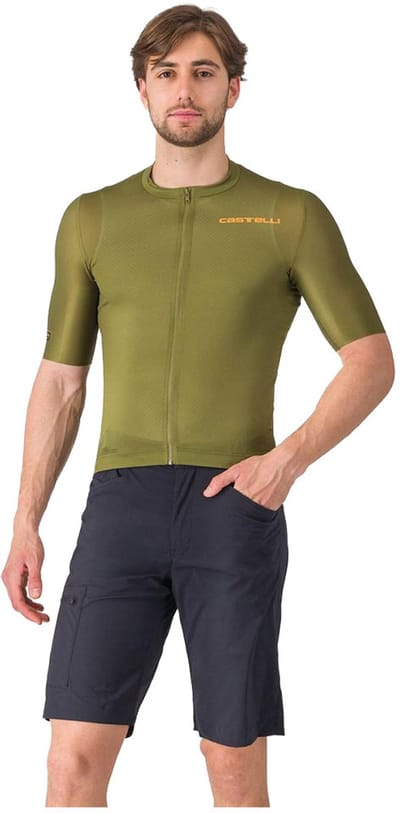 Castelli Unlimited Adventure Baggy Broek Zonder Bretels Groen S Man