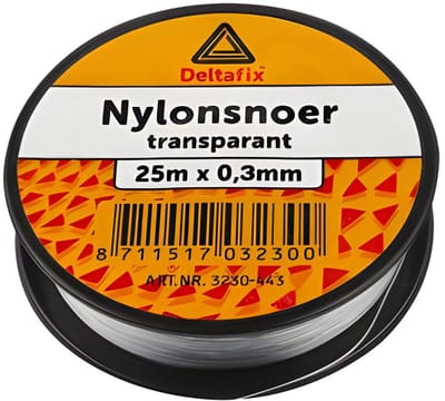 Deltafix - Nylon snoer 1mm