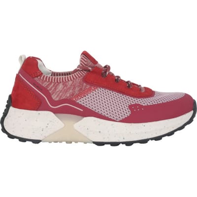 Gabor rollingsoft sensitive 26.996.48 - dames rollende wandelsneaker - Rood - maat 37.5 (EU) 4.5 (UK)