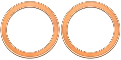 Dailygoods- Wasmachine Vervangring - 2 Stuks - Compatibel met Milwaukee 4092-20 Dymodrill - Buitendiameter 44,5 mm - Duurzaam Koper - OEM-nummers 45-88-8565 - Ring