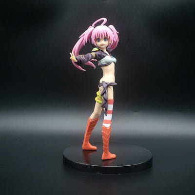 Figurine Anime Milim Nava Cette fois-là, je me suis réincarné en Slime PVC 16CM Mains Fourchues Mignonnes Figurine d'Action Modèle Jouets pour Enfants Cadeau No box black