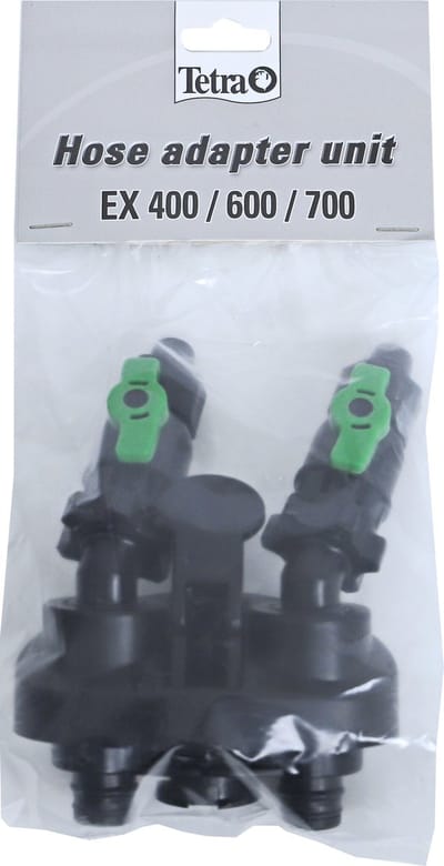 Tetra Slangadapter Met 2 Kranen EX400/EX600/EX700