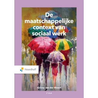 De Maatschappelijke Context Van Sociaal Werk - Galina van der Weert