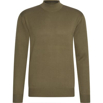 Cappuccino Italia - Heren Trui turtle neck trui - Groen - Maat S