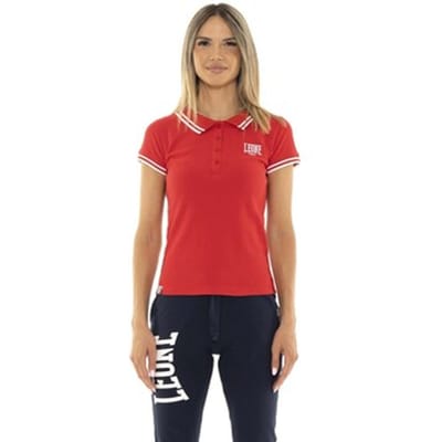 Polo Shirt Korte Mouw Leone 1947 Woman Team Line