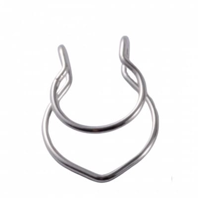 Neusring-Fake-Guido-Zilverkleur-Septum - Charme Bijoux