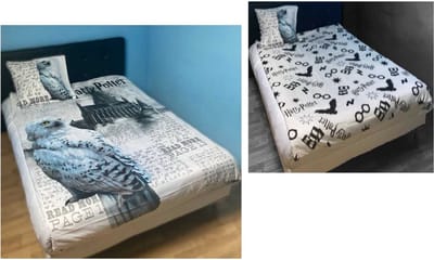 Harry Potter - Dekbedovertrek - Hedwig - 140x200Cm - Eenpersoons – Polyester