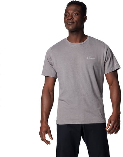 Columbia Thistletown Hills™ T-shirt Met Korte Mouwen Grijs S Man