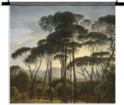 Velvet Wandkleed / Wanddoek - Parasoldennen Hendrik Voogd - 150 x 150 cm