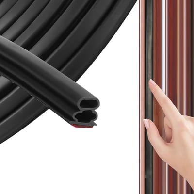 Afdichtingstape voor Deuren en Vensters - Waterdichte Zelfklevende Rubberstrip 12 mm x 10 m