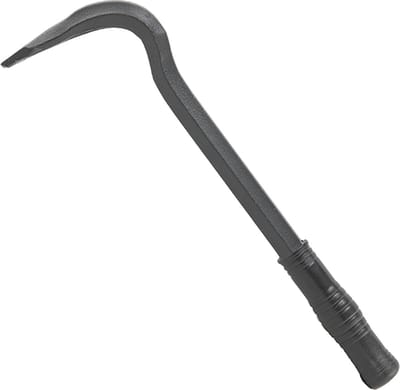 Bradas Breekijzer/Koevoet – 30 cm × Ø16 mm – V-vormige Spijkerhaak & Gebogen Punt