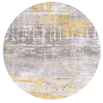 Wasbaar Binnen & Buiten Vloerkleed - 240 x 240 cm - Louis De Poortere Streaks Sea Bright Sunny - Laagpolig Tapijt - Gerecycled PET - Made in Belgium - Circulair