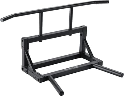 Optrekstang Muur - Pull-up Bar Dip Station - Kracht Training - 2-in-1 Pull-ups en Dips - Max 250 kg - Zwart