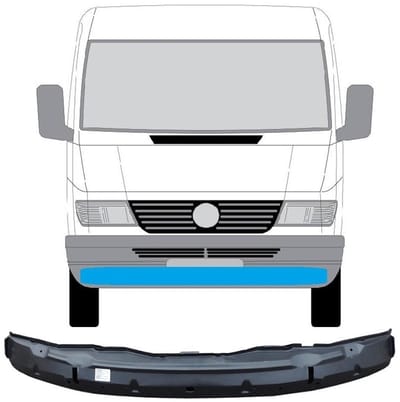 Versterking voorbumper / balk voor Volkswagen LT 1996-2005