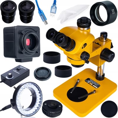 Rosfix Mikroscoop Trinoculair Sirius Pro MSSP-T-PS1-O - Zoom 7–50x - USB 5MP Camera