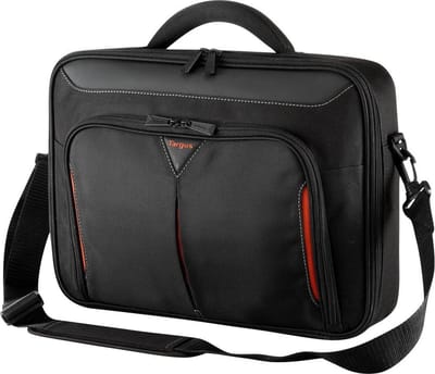 Targus Classic Laptoptas / 13-14,3 Inch / Zwart/Rood