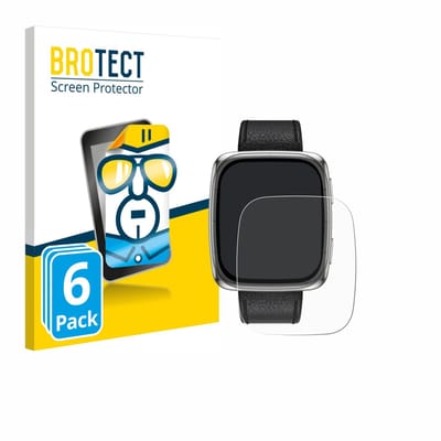 BROTECT - Screenprotector voor Amazfit Active 2 (rechthoekig) - Folie Beschermfolie transparant 6 Stuks