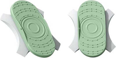 Taille Trainer - Draaiplank Fitness - Lichaamsvorming Thuis - Ergonomisch Antislip Oppervlak - 29.5 x 21 cm - Groen