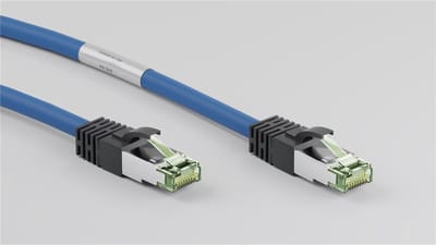 Danicom Cat8 S/FTP (PIMF) patchkabel - 5 meter blauw - netwerkkabel - internetkabel - UTP kabel - RJ45 - 10000 mbit/s