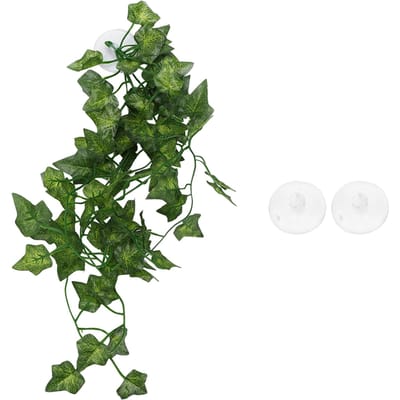 Reptielen Simulatie Plant Decoratieve Landschapsvorming Nep Klimplant voor Reptielen Regenwoud TerrariumNFF?81 Schelp