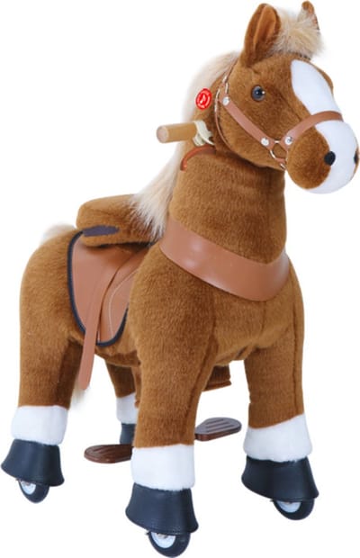 PonyCycle - Rijpaard - lichtbruin met witte bles - 4 tot 9 jaar