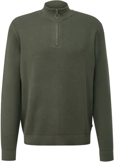 Q/S designed by - Heren pull - Maat S - Mannen - Bruin - katoen