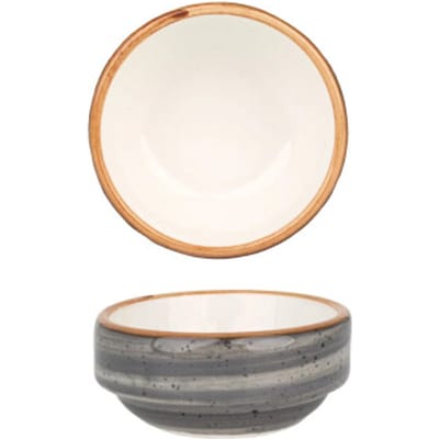 Bonna Serveerschaal - Aura Space - Porselein - 6 cm (30cc) - set van 2