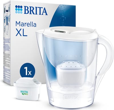 BRITA Waterfilterkan Marella XL - 3,5L - Blauw - incl. 1 MAXTRA PRO Pure Performance Waterfilterpatronen