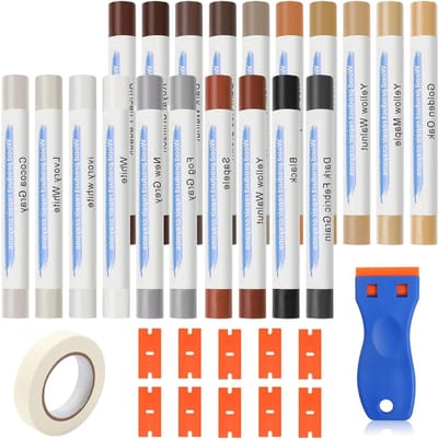 NBAP® Laminaat Reparatieset - Laminaatvuller - Vuller - Stiften Set