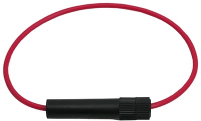 5x In-Line Zekeringhouder voor 6,4×30 mm Glaszekering – Schroeftype – 20A 250V AC – Auto Audio & Elektronica - 5 Stuks [05260]