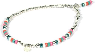 Heaven Eleven - dames - Enkelbandjes - zilver - 925 - mix - 1mm - 25cm