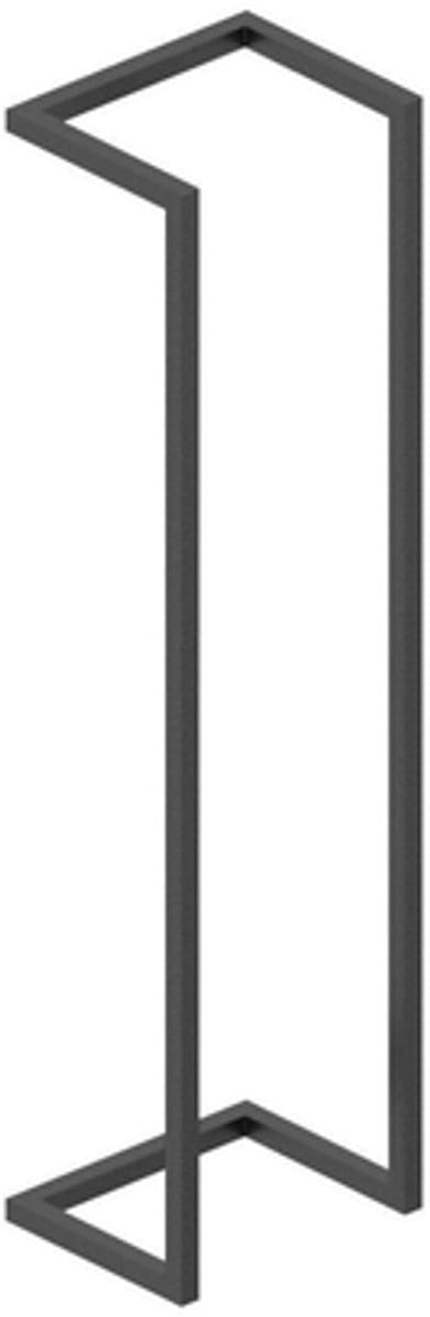 FugaFlow Efficiente Acces Handdoekrek - 95x25x20cm - mat zwart