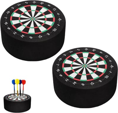 Pack van 2 Professionele Dart Houder en Stand voor Mini Dartbord - Stabiele Accessoires voor Thuis en Bar Dartspelers