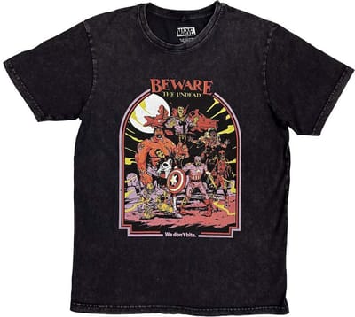 Marvel What If...? - We Don't Bite Heren Tshirt - S - Zwart