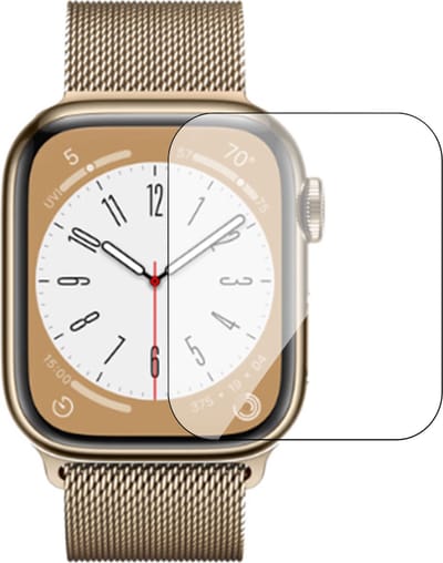 Screenprotector geschikt voor Apple Watch 1/2/3 38mm - Folie Screen Protector geschikt voor Apple Watch 1/2/3 38mm