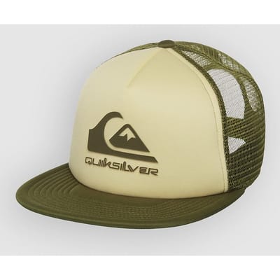 Quiksilver Classic Foam M&W Trucker Youth Kids Cap groen