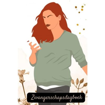 Zwangerschapsdagboek - Mijn 9 Maanden Dagboek - Gold Arts Books