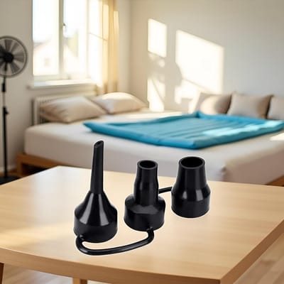 Set van 3 Universele Opblaasadapters voor Luchtpompen - Diverse Maten Spuitmonden voor Luchtbed en Matras