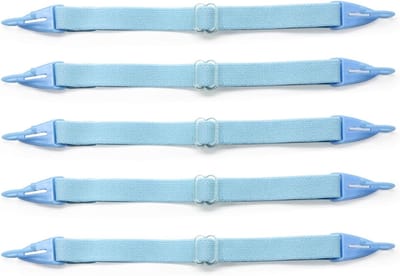 Kleurrijke brillenkoord voor kinderen, sportbrillenband en retainer voor actieve kinderen (5 stuks per verpakking)