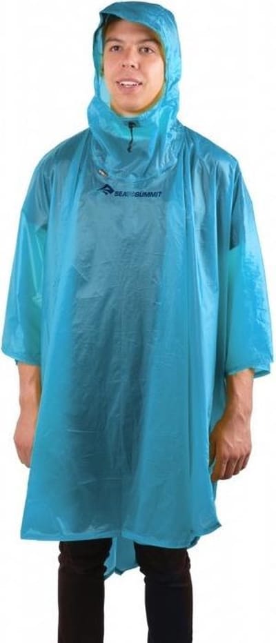 Sea To Summit Poncho 15d One Size Nylon Blauw