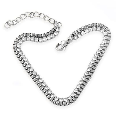 Victorious Dames Armband - Zilver - Model: Primo Amore