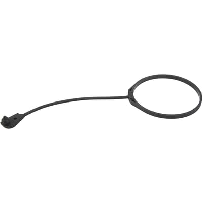 Brandstofdop Bevestigingsriempje 2 Delen Brandstoftank Dop Lijn Draad Tether Ring Vervanging Voor Jaguar XF 2008 tot 2015 white