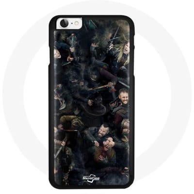 Coque - Vikings - Iphone 5 - Rigide - Noir - Protection