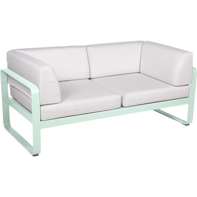 Fermob BELLEVIE club sofa 2 zits - A7 gletsjermunt - 81 witgrijs
