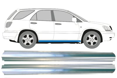 Reparatie dorpel voor Lexus RX 1998-2003 / Links = Rechts (symmetrisch) / Set