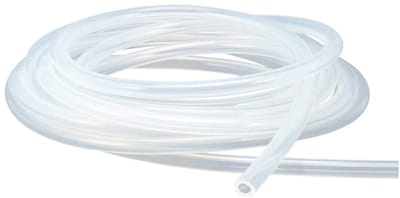 slang, flexibel, levensmiddelenkwaliteit, 3 mm, ID x OD 6 mm, dikte 1,5 mm, transparante waterslang, 1 m