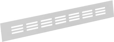Ventilatierooster 40x300mm - Wit Aluminium Rooster voor Verbeterde Luchtcirculatie