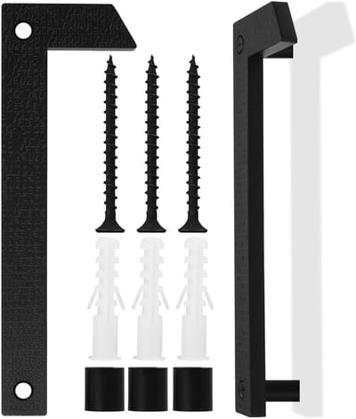 Grote Zwarte Huisnummer, 20cm, Drijvend Huisnummer Bord, 3D ABS Plastic voor Deuren, Brievenbussen en Garages - Modern en Duurzaam Nummer