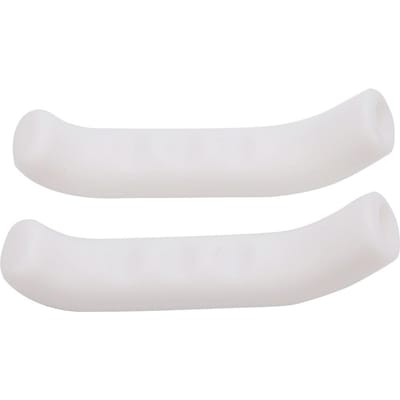 2 Pièces Poignée de Frein Manchon en Silicone Couvercle de Protection Levier de Frein VTT White white