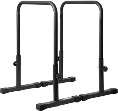 Verstelbare Dip Bars XL voor Calisthenics en Krachttraining - Dikkere Handgrepen voor Thuisgym